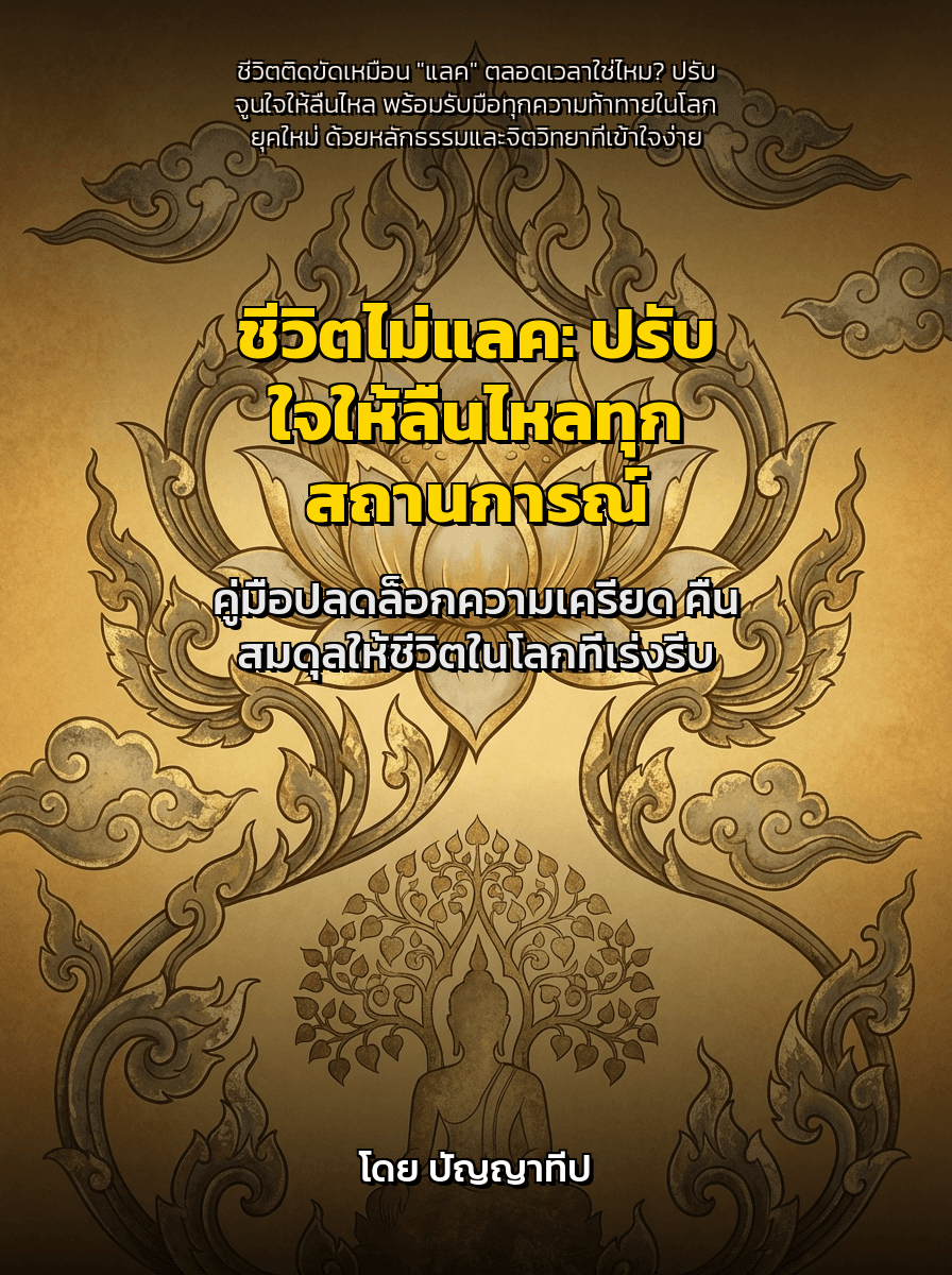 ชีวิตไม่แลค: ปรับใจให้ลื่นไหลทุกสถานการณ์